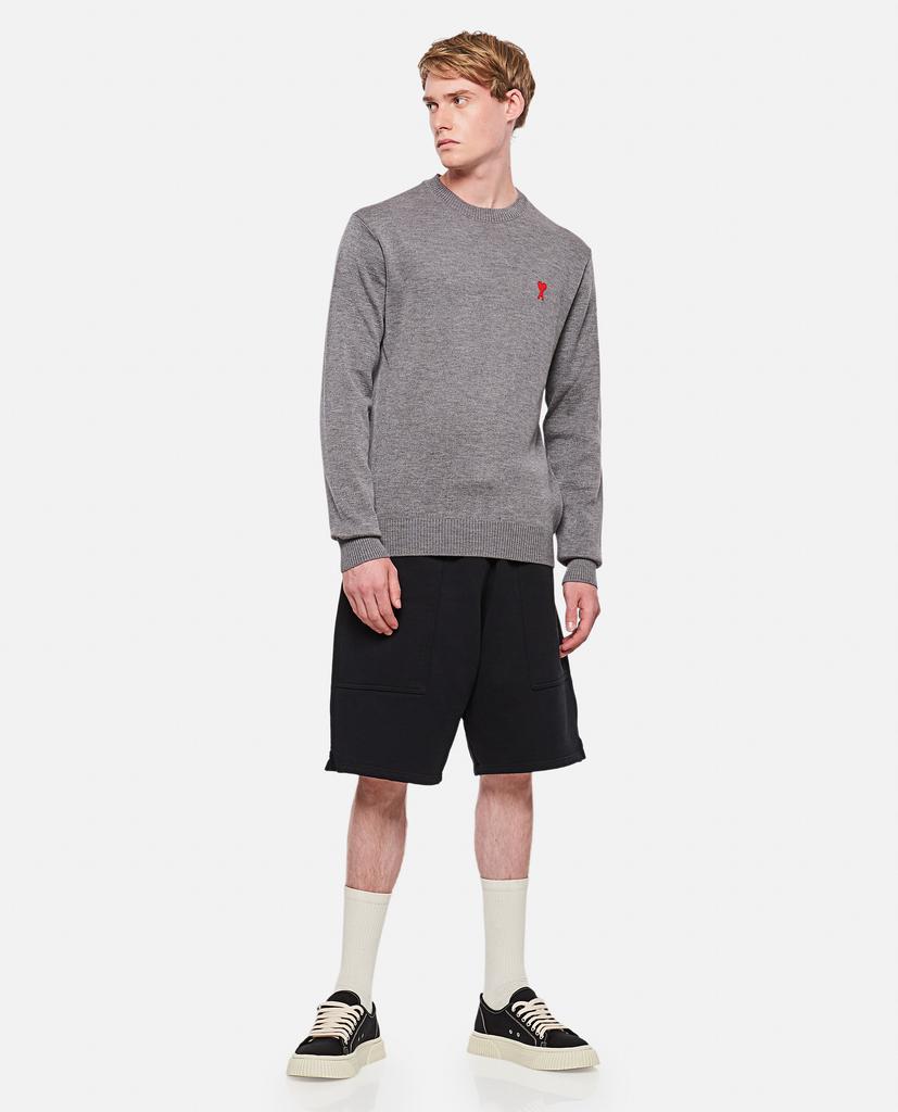 HEART LOGO MERINO WOOL SWEATER商品第2张图片规格展示