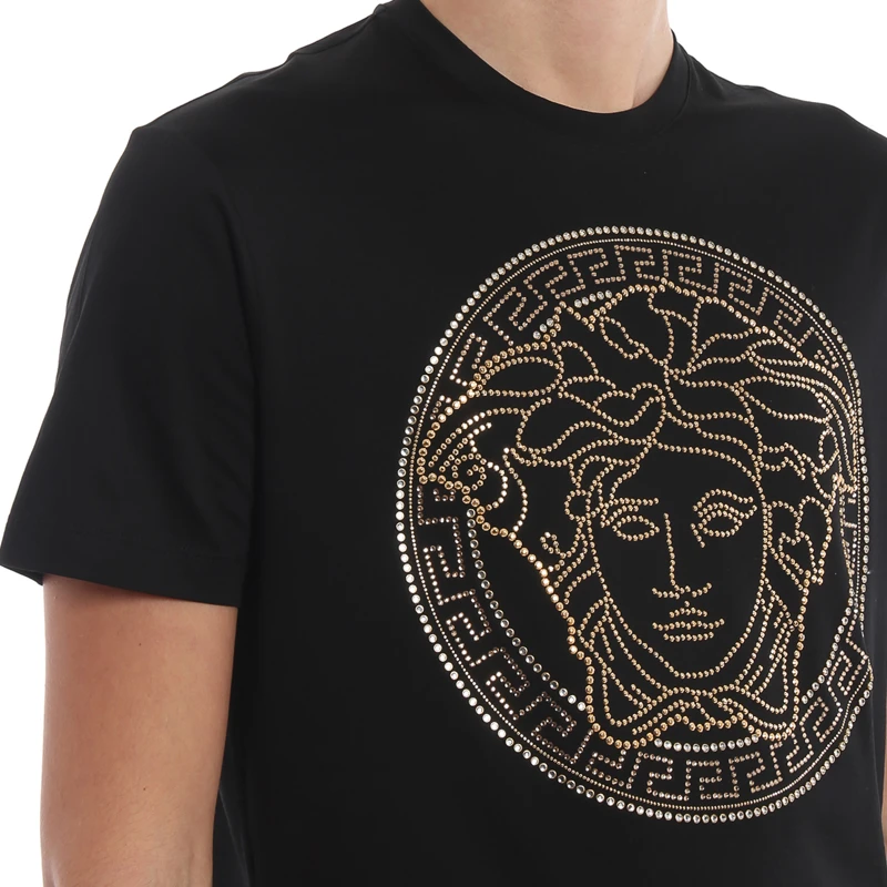 VERSACE 范思哲 铆钉美杜莎T恤 A77987-A201952-A008 商品