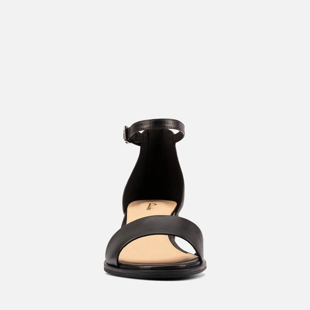 商品Clarks|CLARKS WOMEN'S KAYLIN 2 PART LEATHER BLOCK HEELS - BLACK,价格¥376,第2张图片详细描述