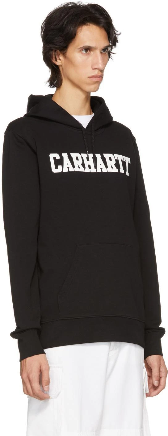 商品Carhartt WIP|Black College Hoodie,价格¥464,第2张图片详细描述