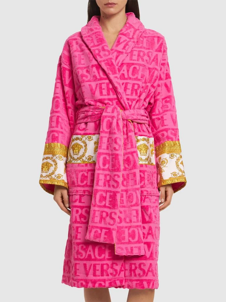 商品Versace|Barocco & Robe Bathrobe,价格¥4224,第2张图片详细描述