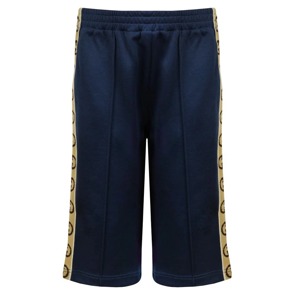 商品Gucci|Blue Logo Panel Joggers,价格¥1177,第3张图片详细描述