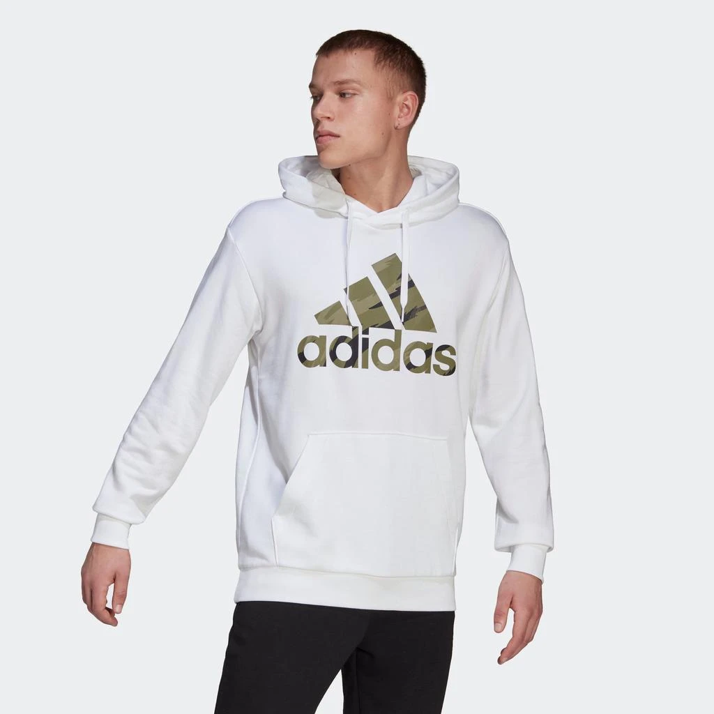 商品Adidas|Men's adidas Essentials French Terry Camo-Print Hoodie,价格¥261,第1张图片