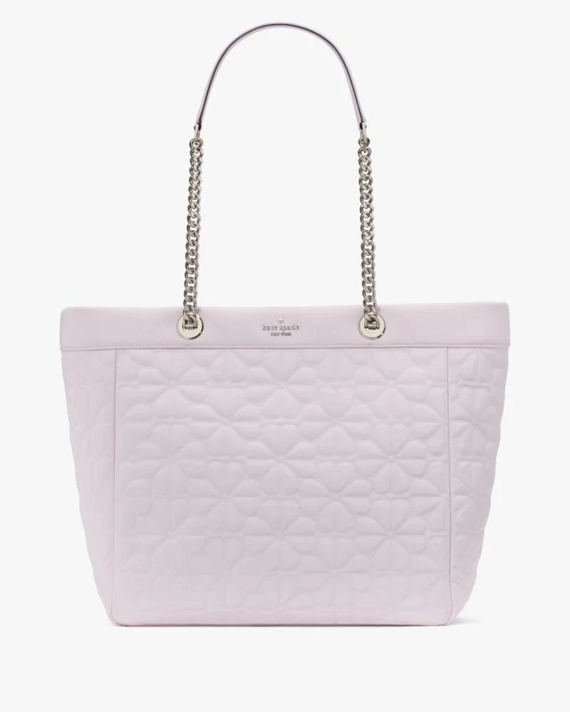 Spade Flower Quilted Fabric XL Tote 商品