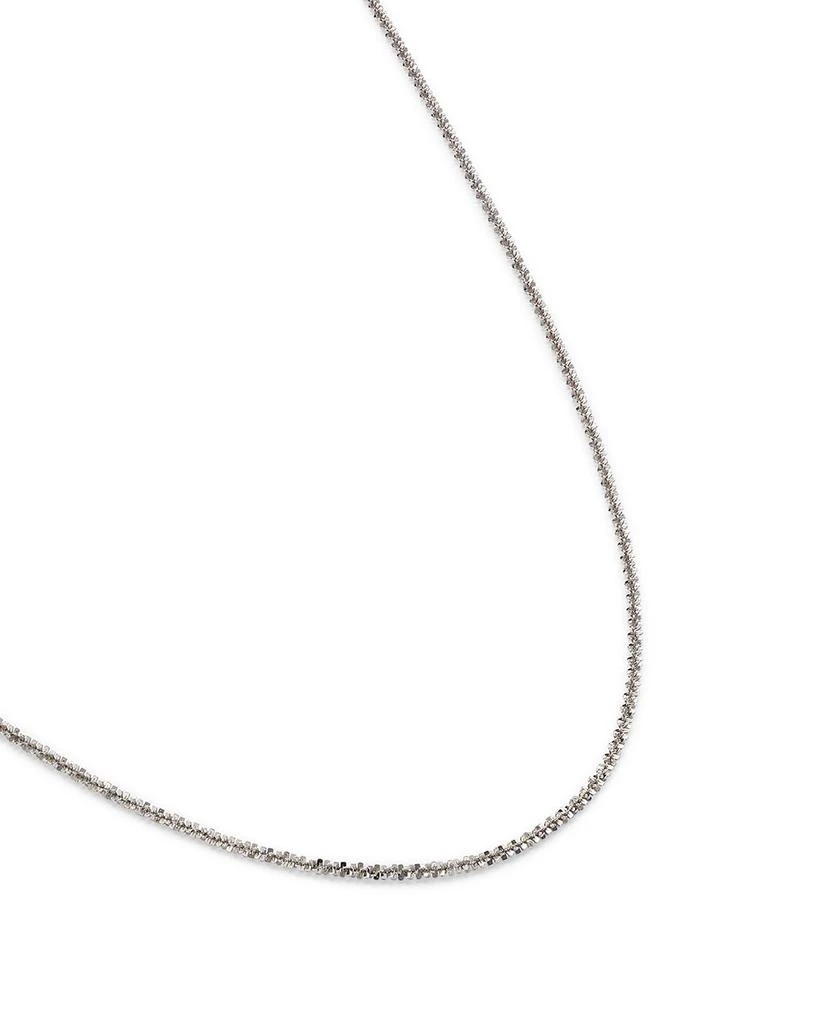 商品Bloomingdale's Fine Collection|Crossover Link Chain Necklace in 14K White Gold - Exclusive,价格¥3744,第3张图片详细描述