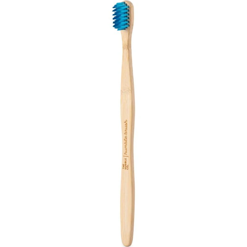 商品The Humble Co|Sensitive bamboo toothbrush in blue,价格¥46,第2张图片详细描述