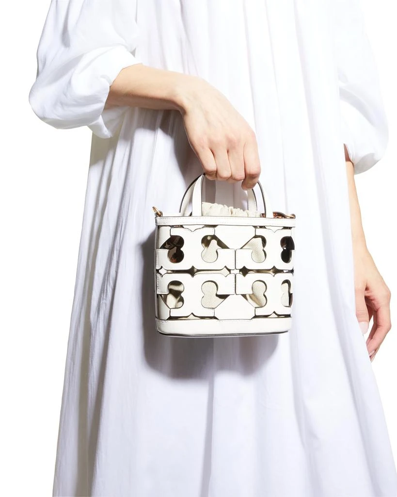 商品Tory Burch|Mini Cutout Logo Tote Bag,价格¥1772,第2张图片详细描述