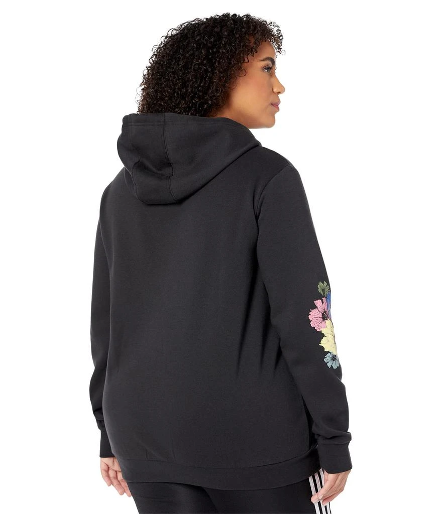 商品Adidas|Plus Size Floral Graphic Hoodie,价格¥283,第2张图片详细描述