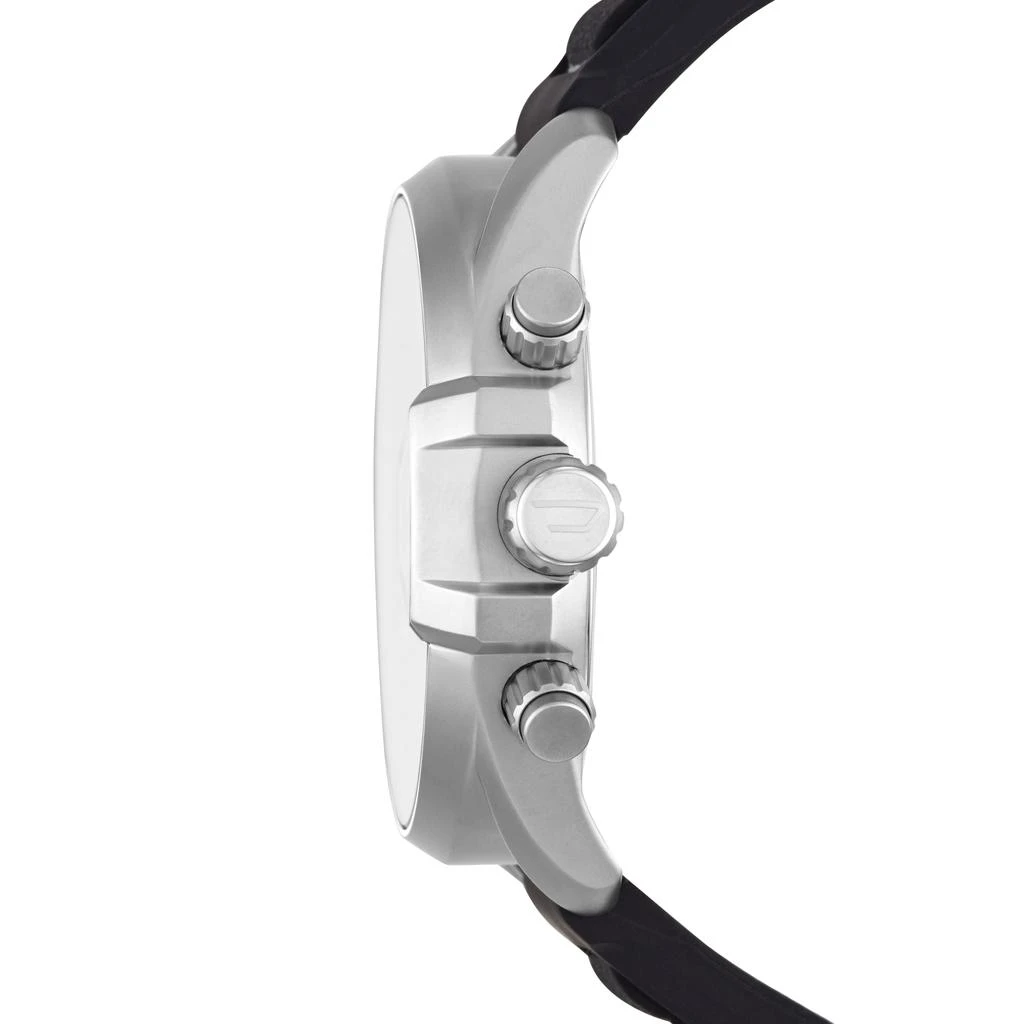 商品Diesel|Diesel Men's Ms9 Chronograph, Silver-Tone Stainless Steel,价格¥1273,第2张图片详细描述