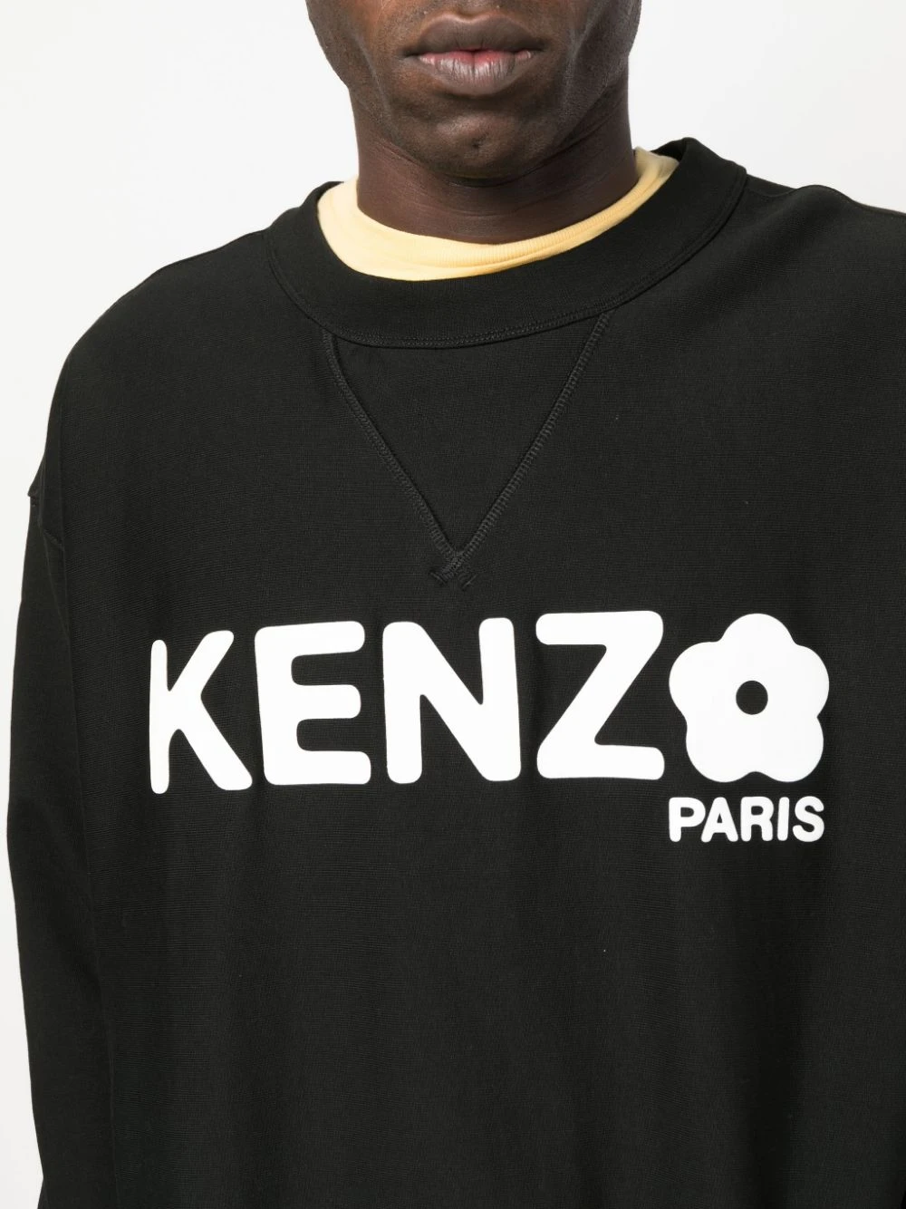 商品Kenzo|Kenzo 男士卫衣 FD55SW4844MF99J 黑色,价格¥1182,第4张图片详细描述