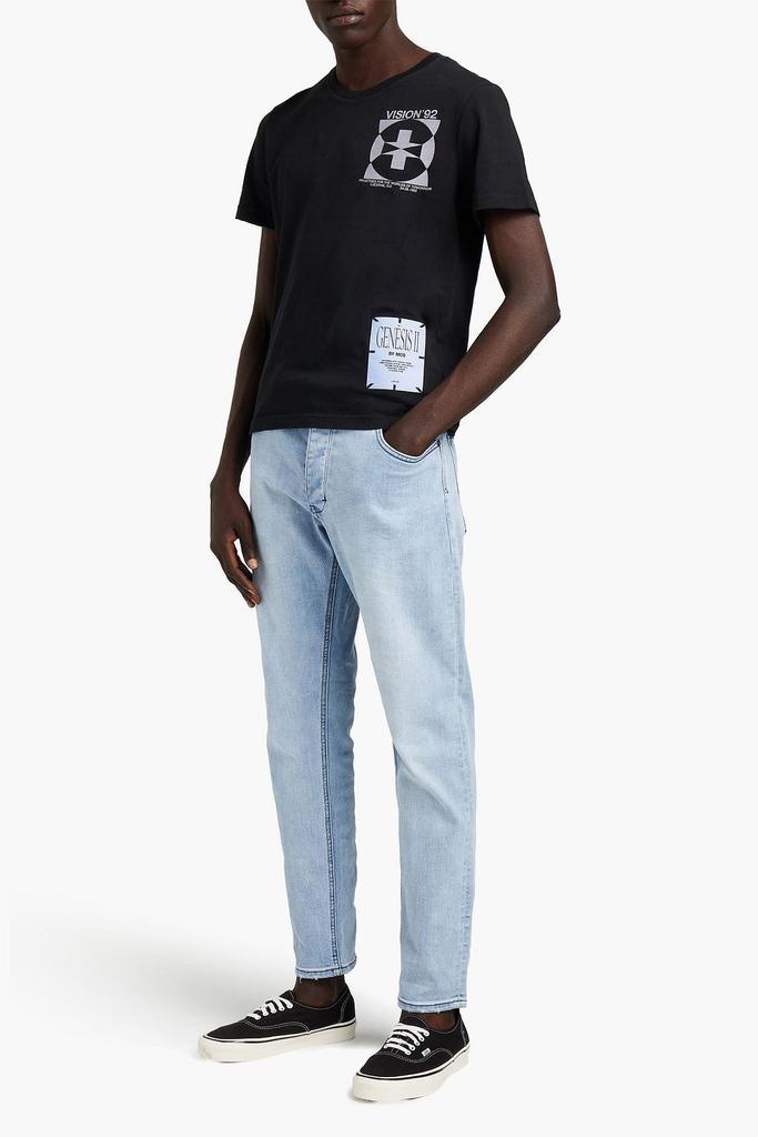 商品Alexander McQueen|Printed cotton-jersey T-shirt,价格¥783,第4张图片详细描述