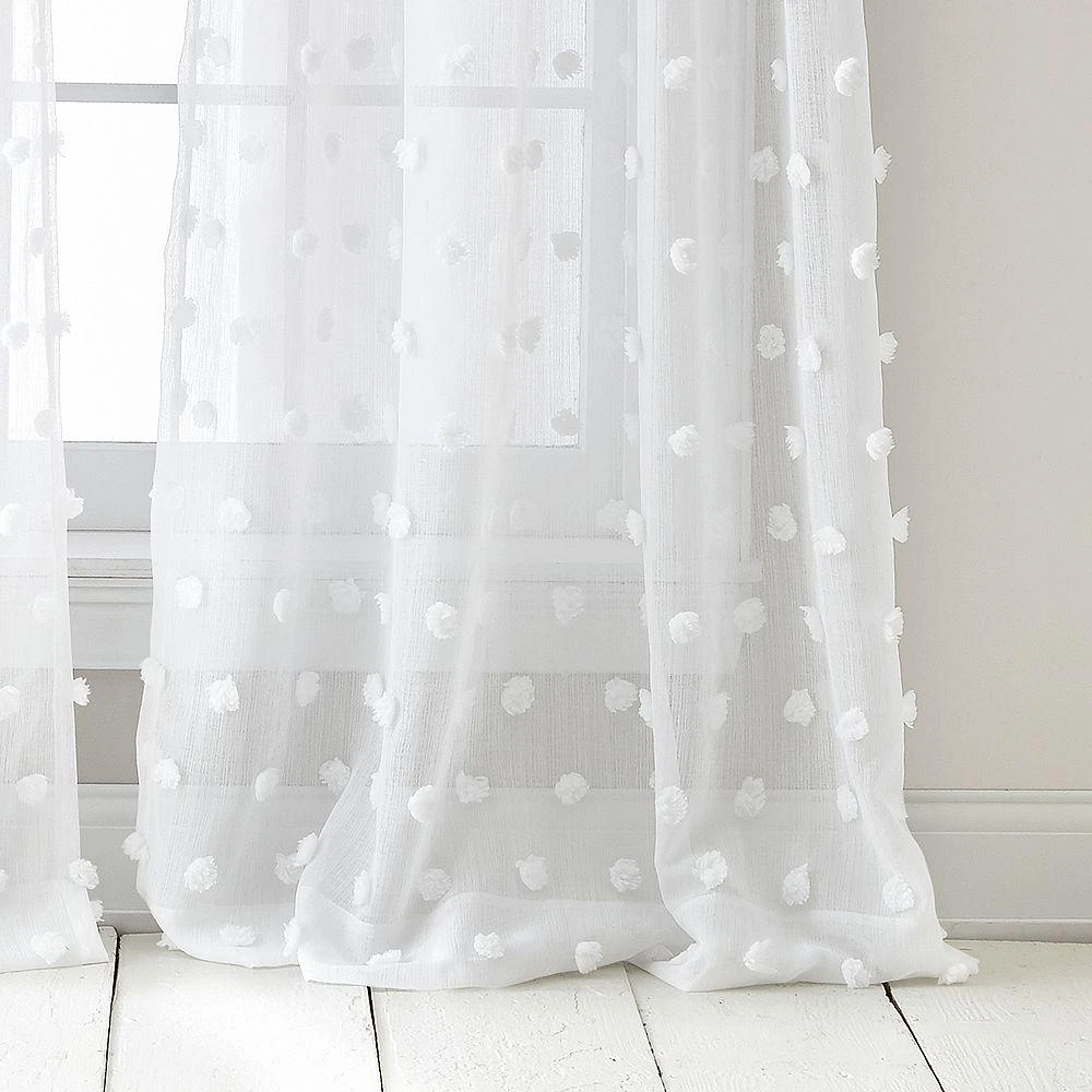 Ella Sheer Pole Top Panels, 96" 商品