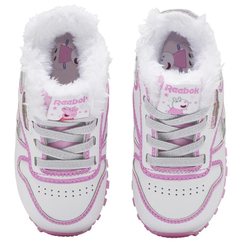 商品Reebok|Reebok Classic Leather Step In - Girls' Toddler,价格¥272,第4张图片详细描述