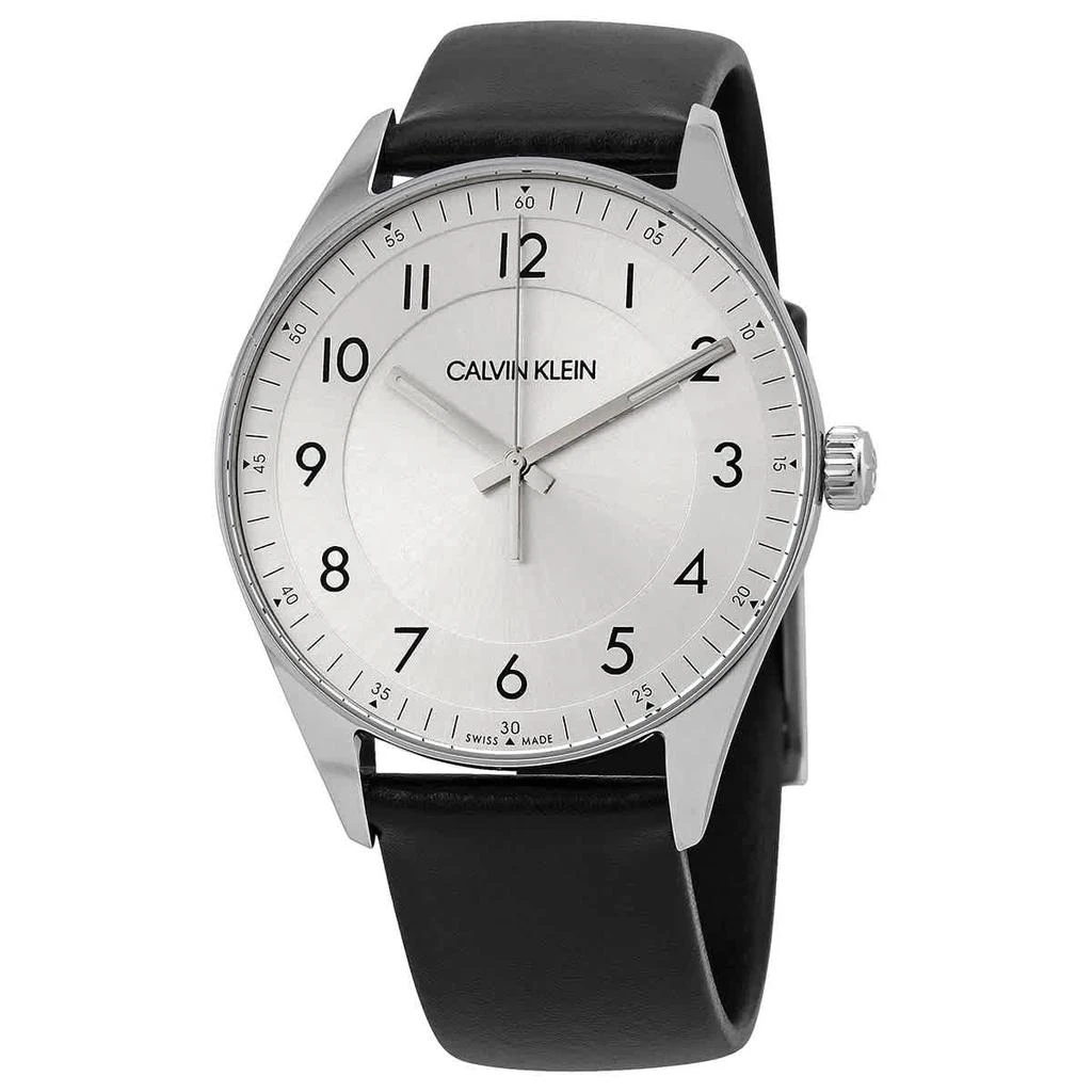 商品Calvin Klein|Calvin Klein Bright Quartz Silver Dial Mens Watch KBH211C6,价格¥259,第1张图片