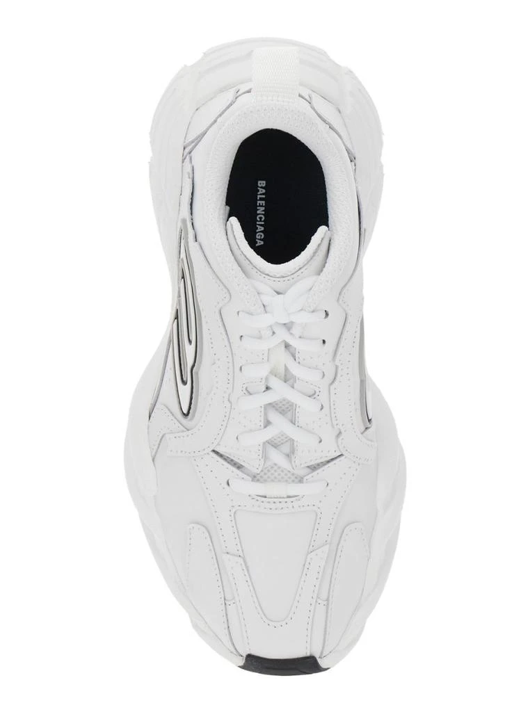 商品Balenciaga|Low Top White Sneakers With Logo Detail,价格¥7047,第4张图片详细描述