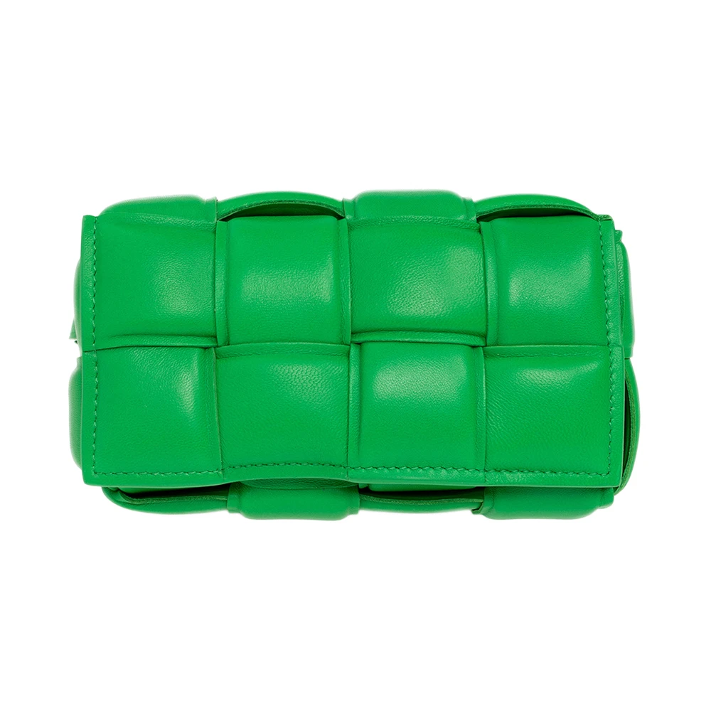 商品[国内直发] Bottega Veneta|BOTTEGA VENETA 绿色女士腰包 710075-VCQR1-3724,价格¥16160,第1张图片