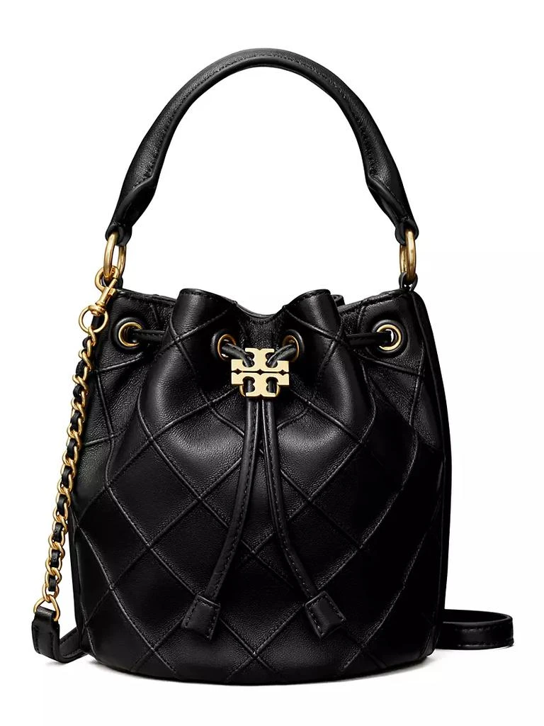 商品Tory Burch|Mini Fleming Soft Leather Bucket Bag,价格¥2746,第1张图片