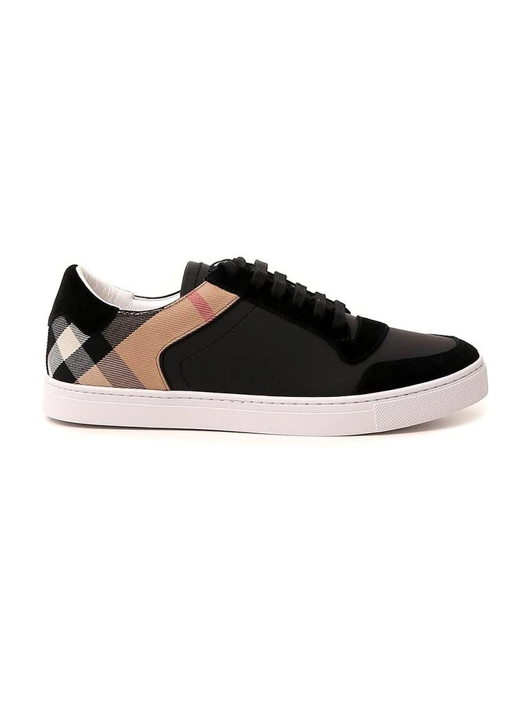 商品Burberry|Burberry House Checked Lace-Up Sneakers,价格¥3180,第1张图片