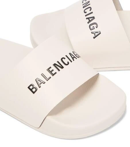 商品Balenciaga|Logo橡胶凉拖鞋,价格¥1812,第5张图片详细描述