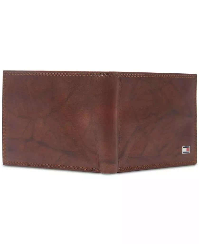 商品Tommy Hilfiger|Men's Traveler RFID Extra-Capacity Bifold Leather Wallet,价格¥290,第3张图片详细描述