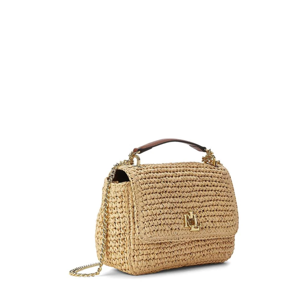 商品Ralph Lauren|Woven Straw Medium Sophee Bag,价格¥2534,第1张图片