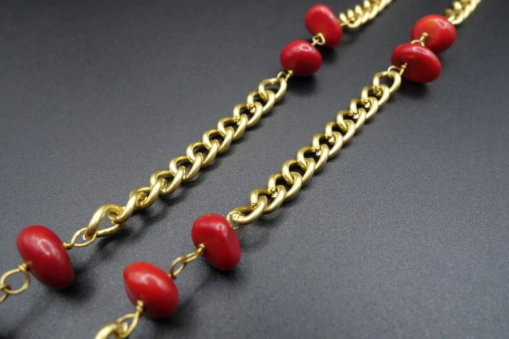 商品StandAwt|Standawt - Women's Coral Sunglasses Chain,价格¥369,第2张图片详细描述