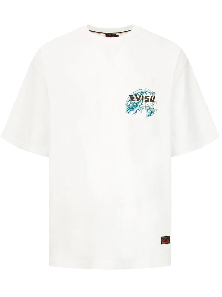 商品Evisu|Evisu White Cotton T-shirt,价格¥1033,第1张图片