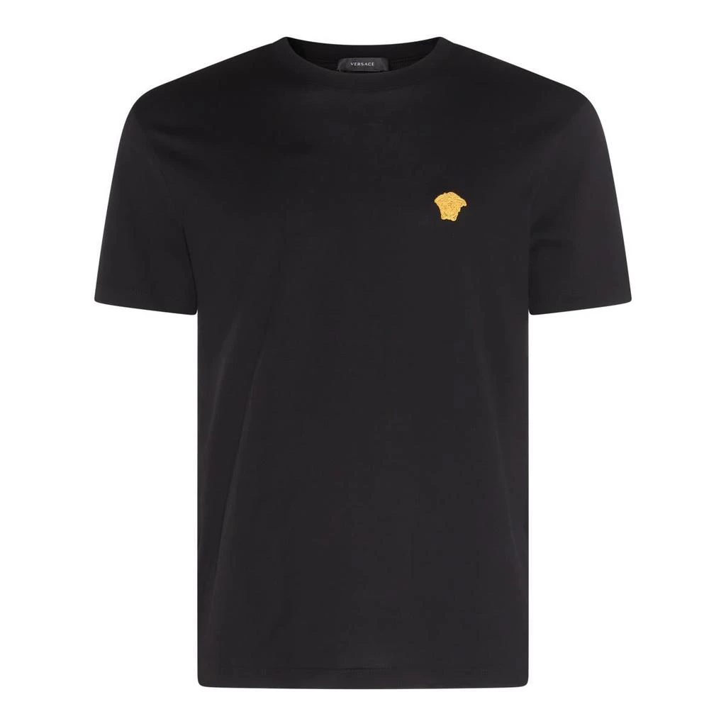 商品Versace|Versace T-shirts and Polos Black,价格¥1712,第1张图片