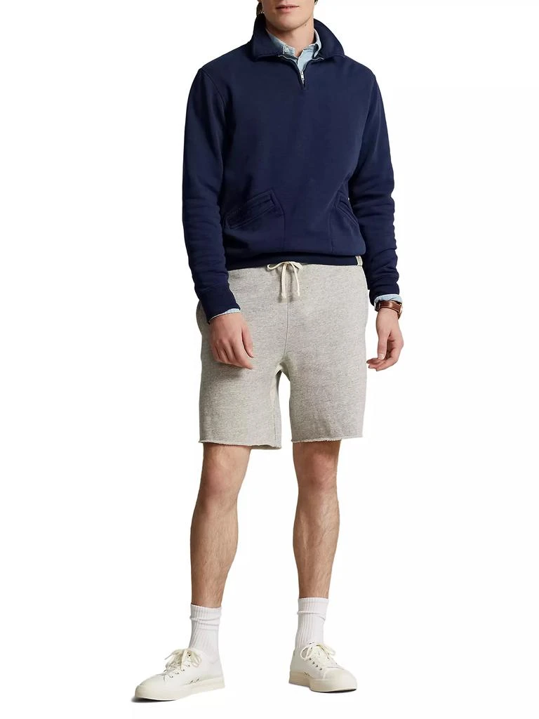 商品Ralph Lauren|Half-Zip Fleece Long-Sleeve Polo Sweatshirt,价格¥855,第2张图片详细描述