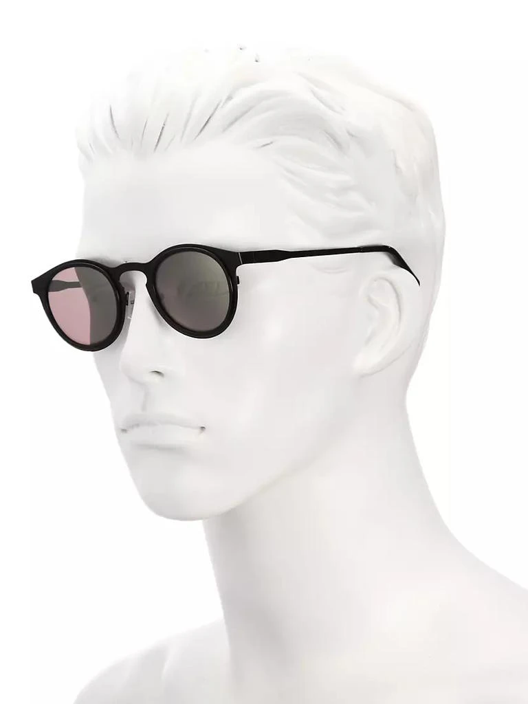 商品Kyme|Miki 46mm Round Mirror Sunglasses,价格¥2447,第4张图片详细描述