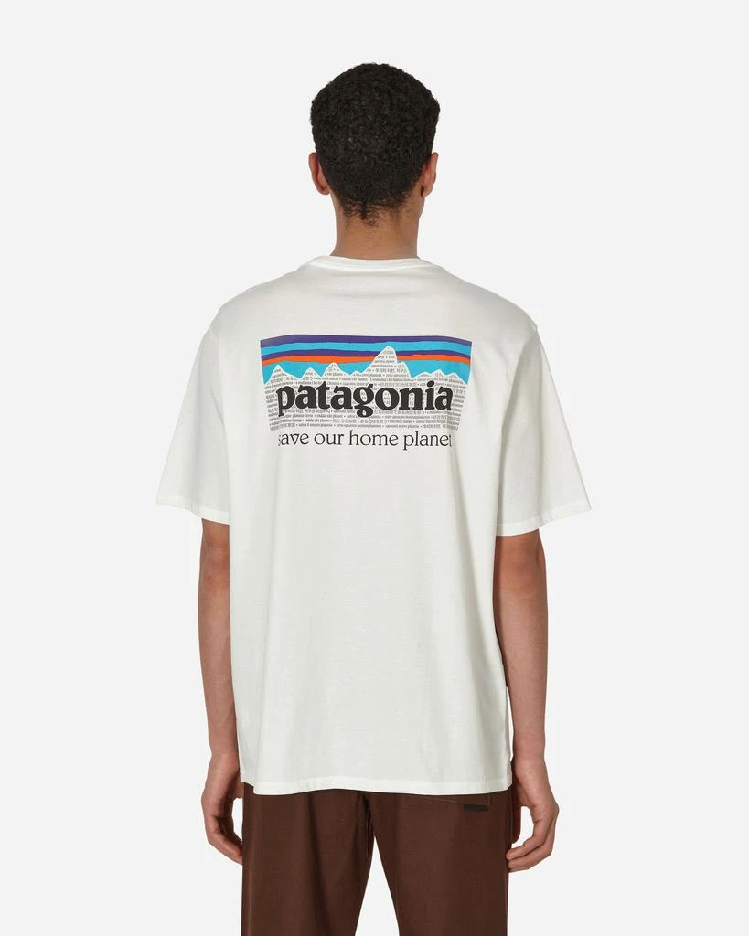 商品Patagonia|P-6 Mission Organic T-Shirt White,价格¥351,第3张图片详细描述