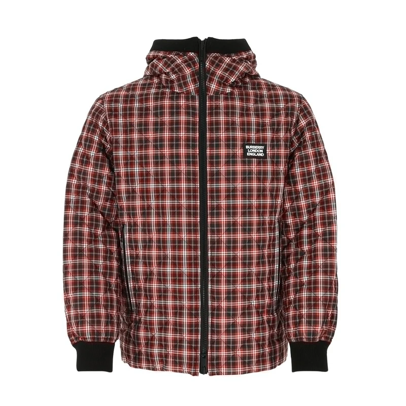 商品[国内直发] Burberry|BURBERRY 格纹男士羽绒服 4565615,价格¥18,第1张图片