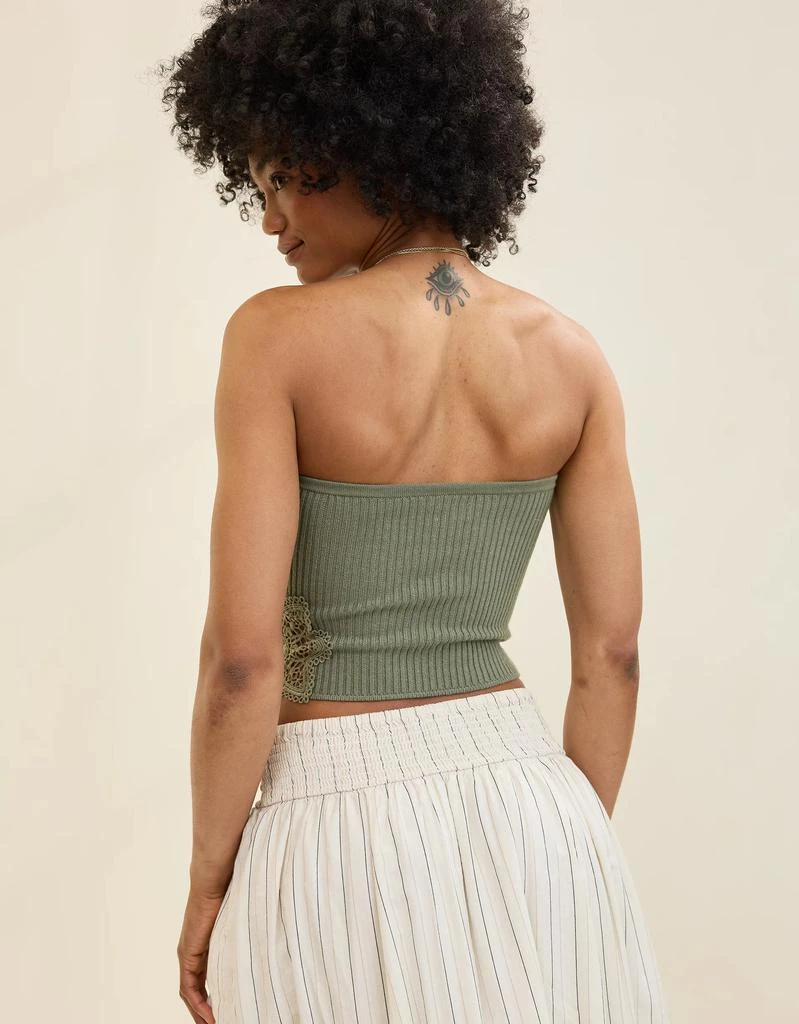 商品Aerie|Aerie Ribbed Sweater Tube Top,价格¥210,第2张图片详细描述