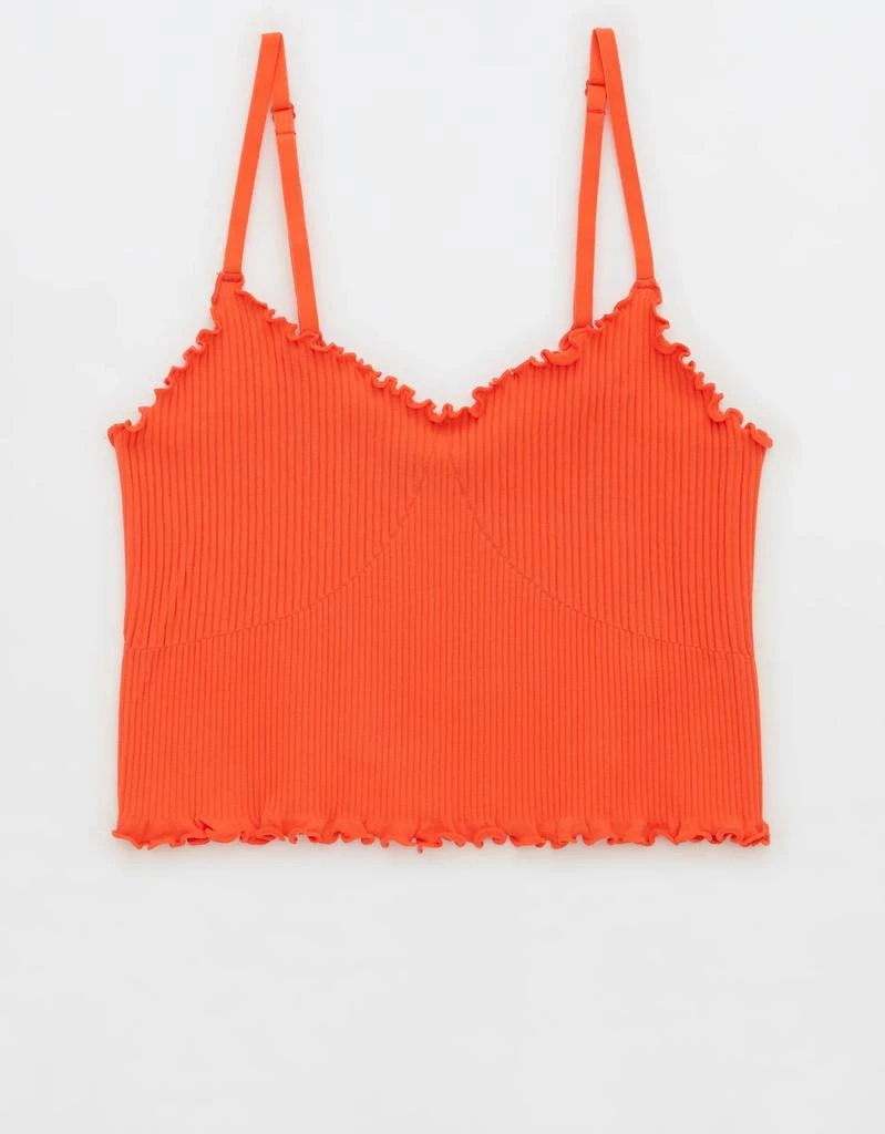 商品Aerie|Aerie Seamless Rib Corset Bra Top,价格¥106,第3张图片详细描述