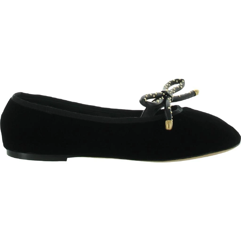 商品RED Valentino|Red Valentino Womens Velvet Studded Ballet Flats,价格¥919,第3张图片详细描述