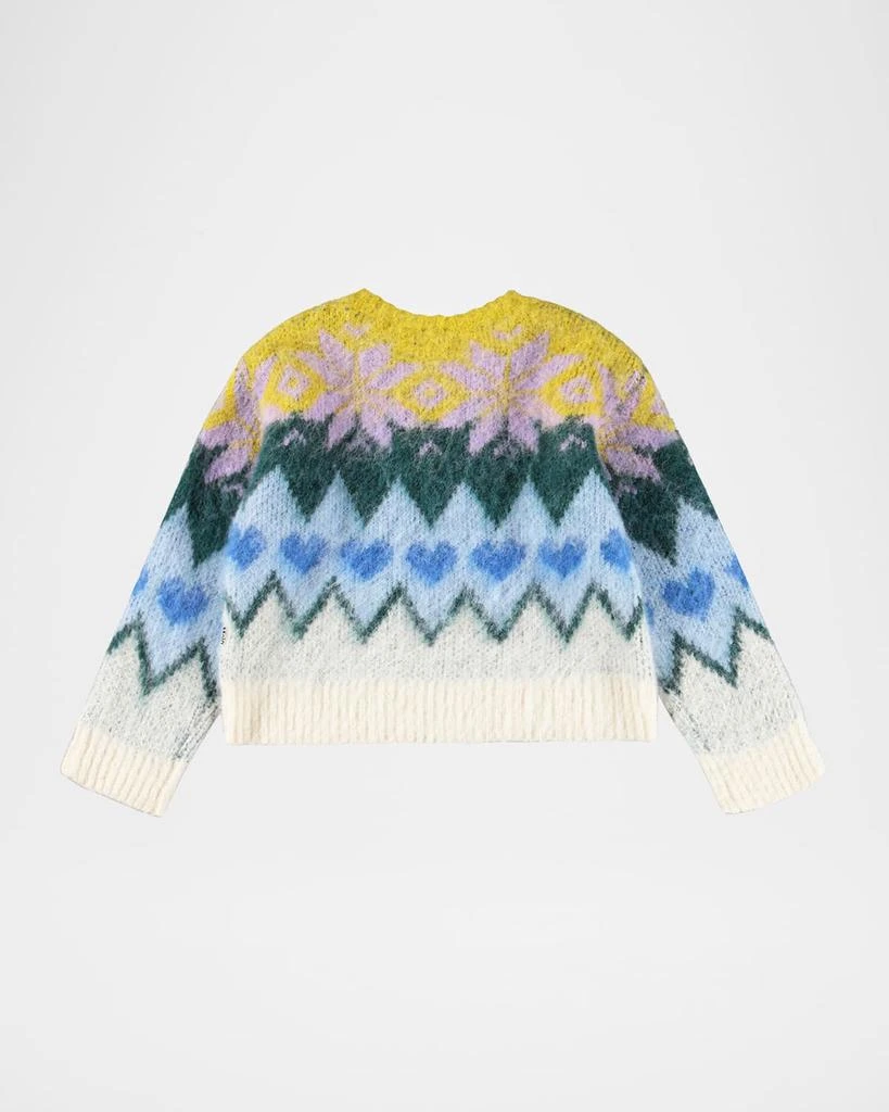 商品MOLO|Girl's Glenda Multicolor Wool-Blend Sweater, Size 7-12,价格¥690,第2张图片详细描述