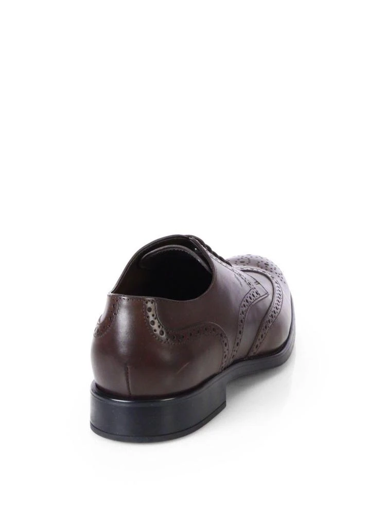 商品Tod's|Leather Wingtip Derby Shoes,价格¥3935,第2张图片详细描述