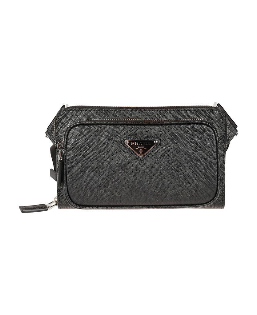 商品Prada|Logo Top Zip Belt Bag,价格¥8421,第1张图片