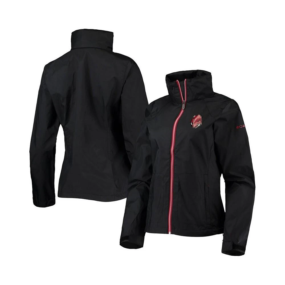 商品Columbia|Women's Black Arkansas Razorbacks Switchback Full-Zip Hoodie Jacket,价格¥339,第1张图片