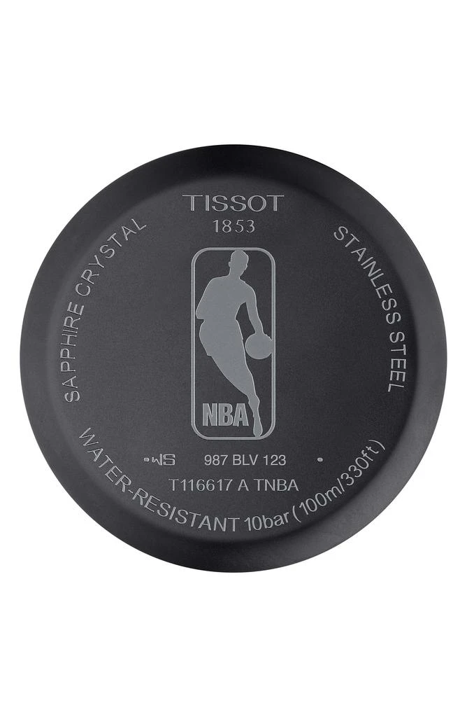 商品Tissot|天梭 速驰系列NBA运动石英手表男表 45mm骑士队T116.617.36.051.01,价格¥1987,第4张图片详细描述