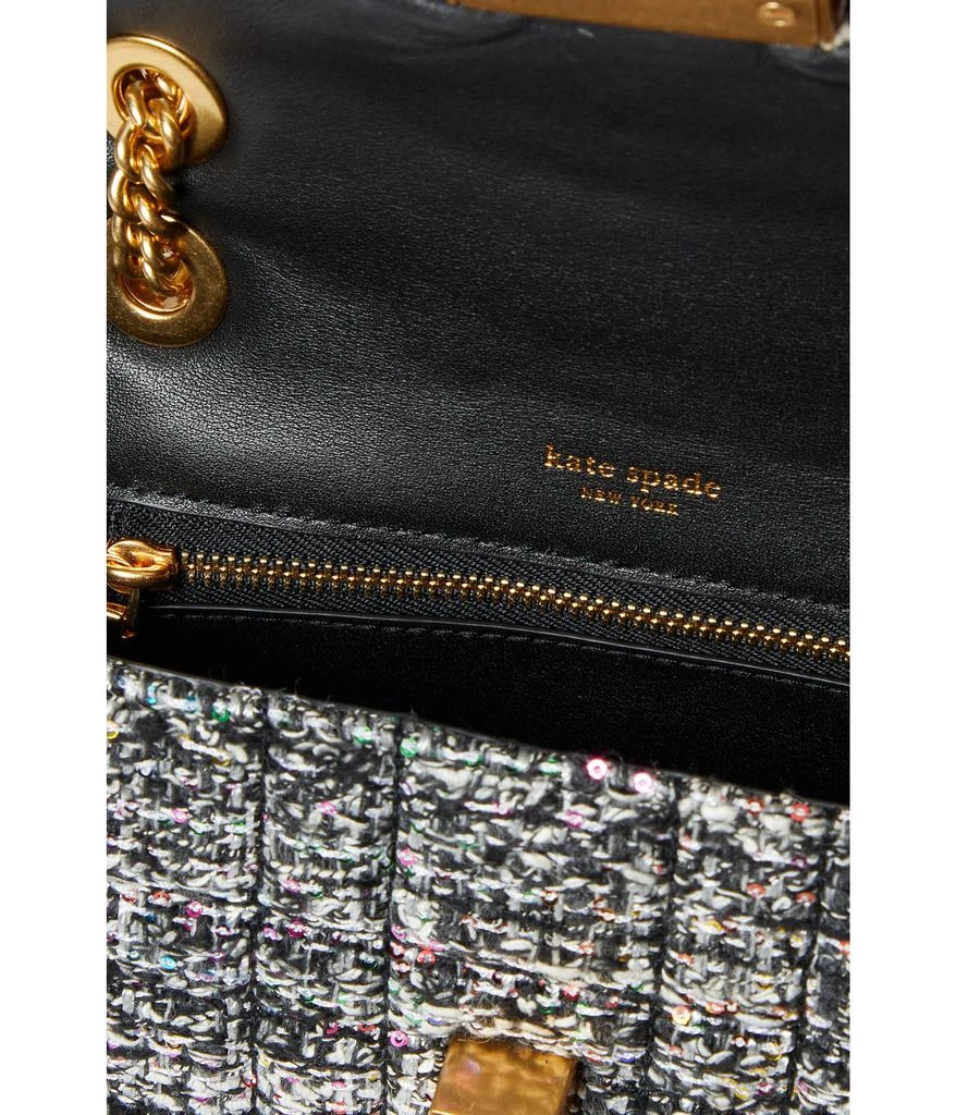 商品Kate Spade|Evelyn Sequin Tweed Small Shoulder Crossbody,价格¥2335,第3张图片详细描述