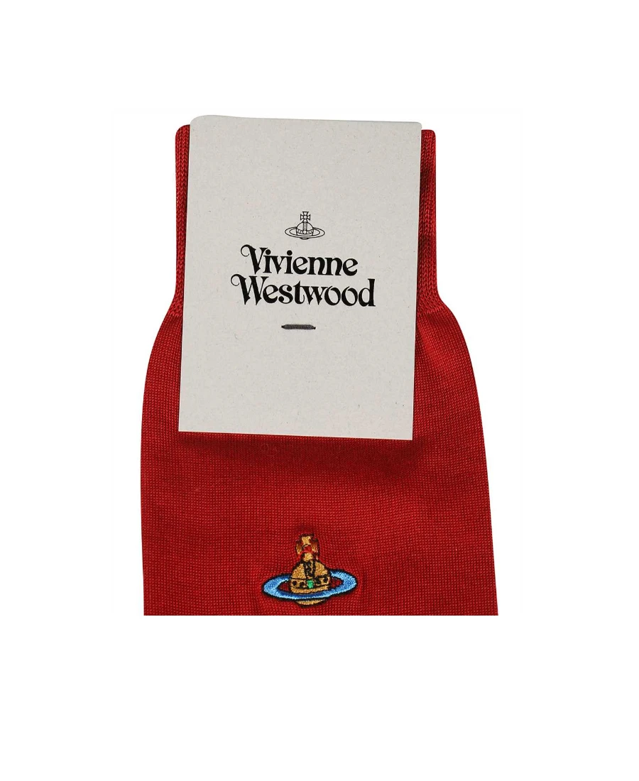 商品【商品预售7天】 Vivienne Westwood|Vivienne Westwood 男士袜子 81040001K001DH401 红色,价格¥627,第3张图片详细描述