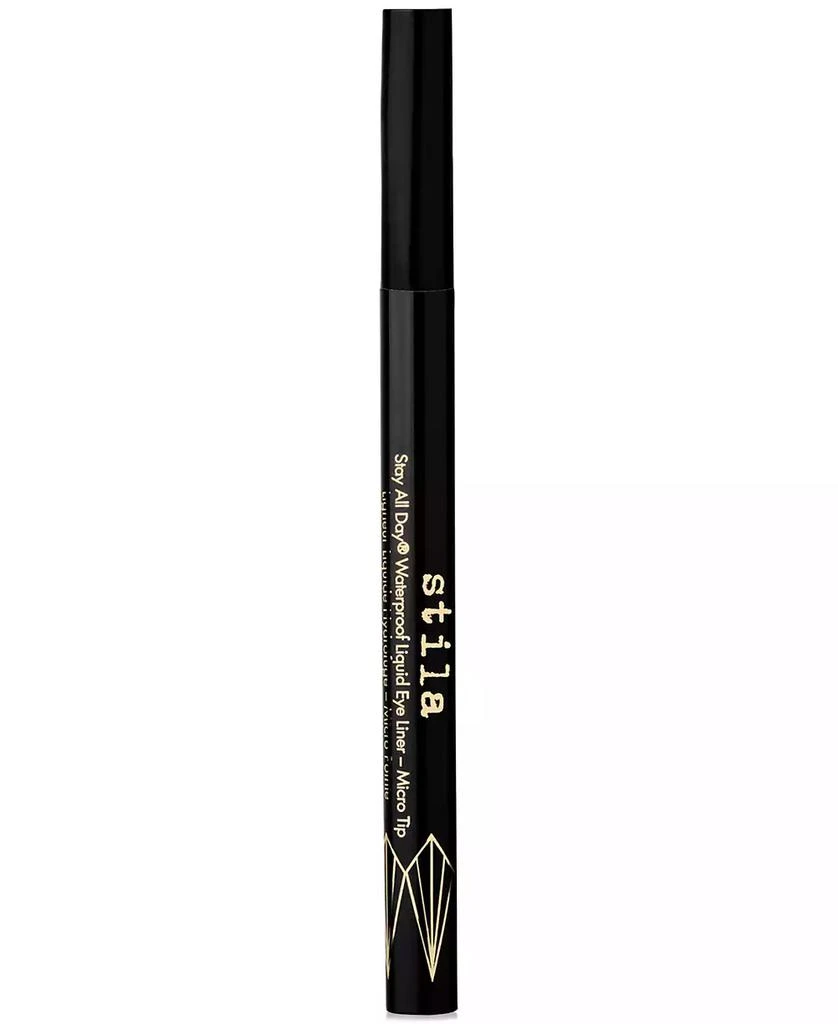 商品Stila|Stay All Day® Micro Tip Waterproof Liquid Eye Liner,价格¥126,第2张图片详细描述