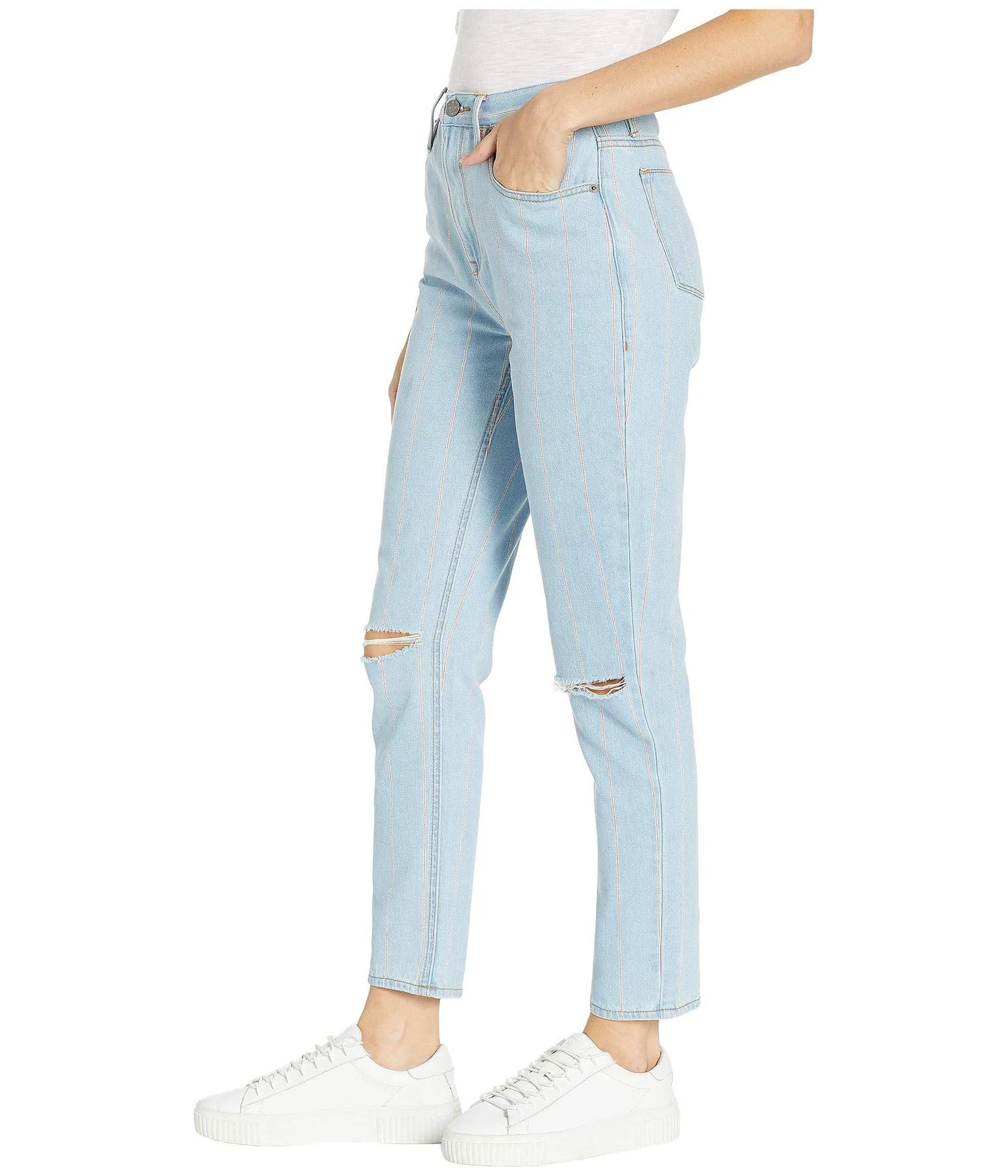 商品Juicy Couture|Denim Pinstripe Jeans,价格¥152,第2张图片详细描述