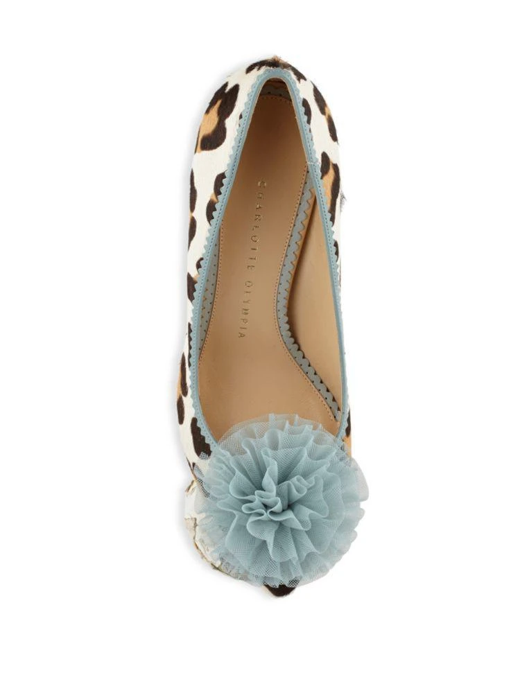 商品Charlotte Olympia|Desire Leopard Stiletto Pumps,价格¥1340,第4张图片详细描述