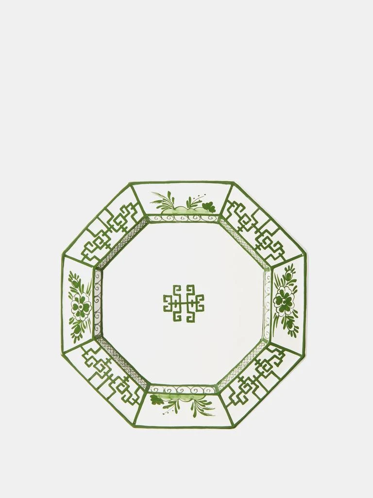 商品Gergei Erdei|Giardino hand-painted ceramic dinner plate,价格¥531,第1张图片