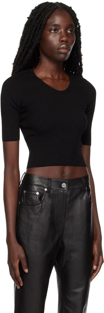 商品Juun.J|Black Crop Sweater,价格¥554,第2张图片详细描述