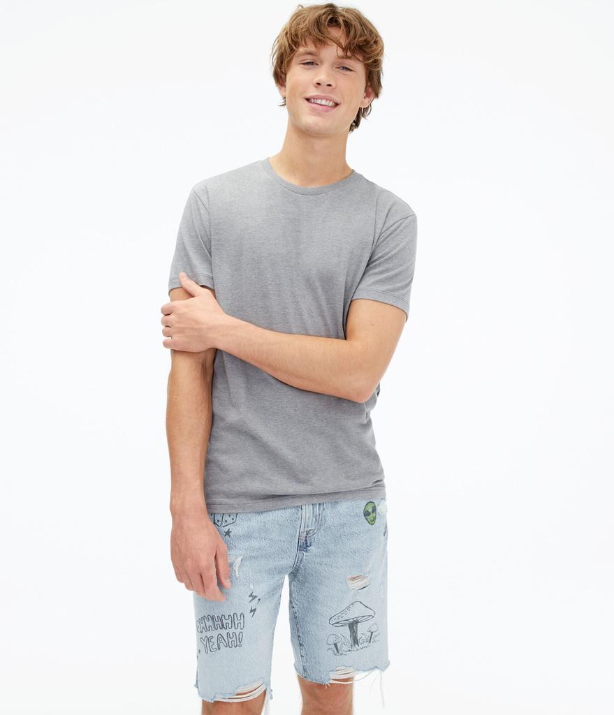 Aeropostale Men's Classic Crew Tee商品第6张图片规格展示