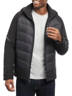 商品Michael Kors|Topeka Hooded Puffer Jacket,价格¥341,第3张图片详细描述