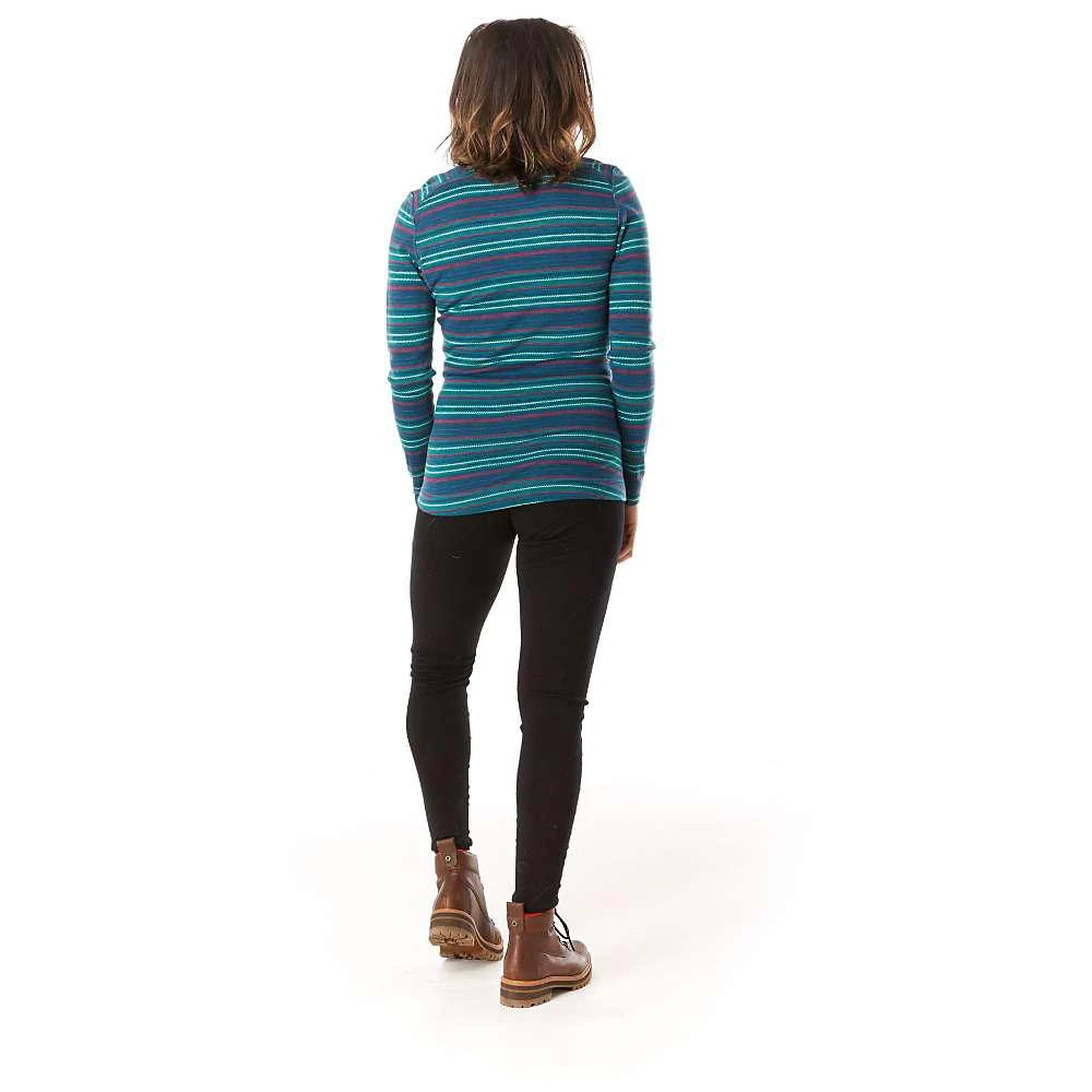 商品SmartWool|Smartwool Women's Merino 250 Baselayer Pattern Crew 羊毛衣,价格¥668,第4张图片详细描述